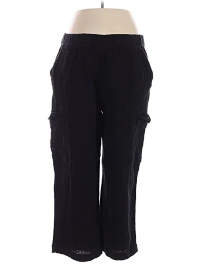 Pre-owned Time And Tru Cargo Pants In Black