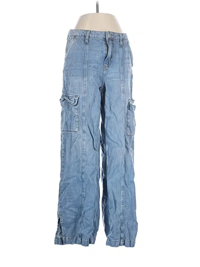 Pre-owned Time And Tru Cargo Pants In Blue