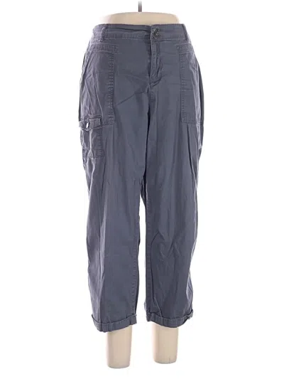 Pre-owned Time And Tru Cargo Pants In Gray