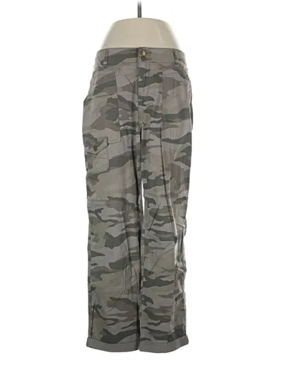 Pre-owned Time And Tru Cargo Pants In Green