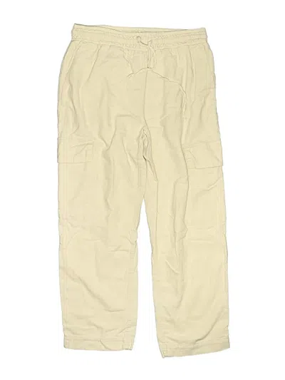 Pre-owned Time And Tru Cargo Shorts In White