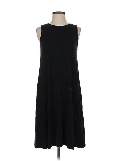 Pre-owned Time And Tru Casual Dress In Black