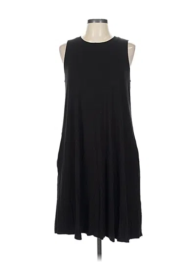 Pre-owned Time And Tru Casual Dress In Black