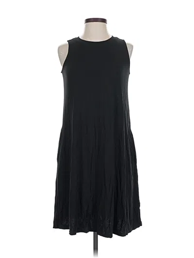 Pre-owned Time And Tru Casual Dress In Black