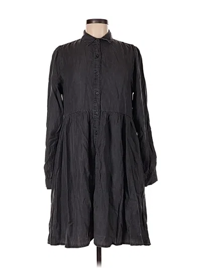 Pre-owned Time And Tru Casual Dress In Black