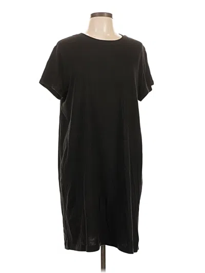 Pre-owned Time And Tru Casual Dress In Black