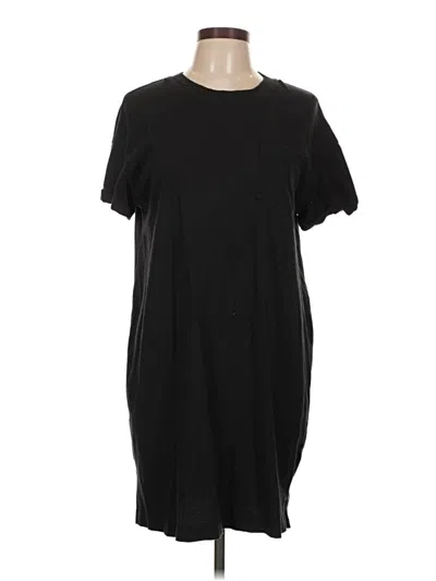 Pre-owned Time And Tru Casual Dress In Black