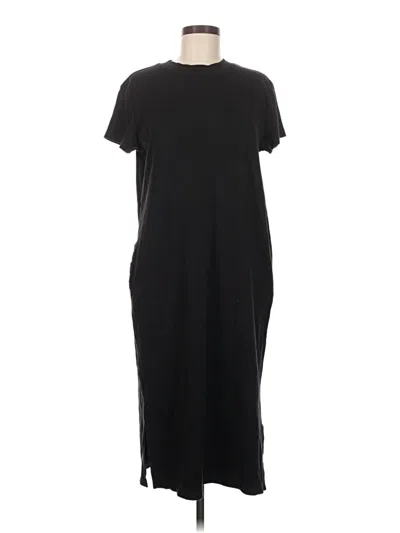 Pre-owned Time And Tru Casual Dress In Black