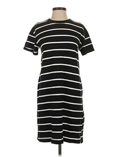 Pre-owned Time And Tru Casual Dress In Black