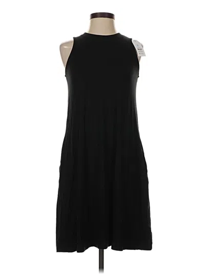 Pre-owned Time And Tru Casual Dress In Black
