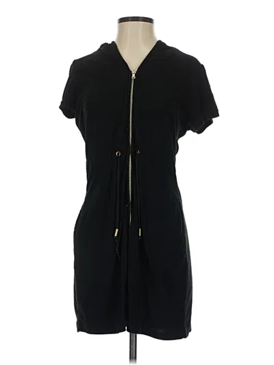 Pre-owned Time And Tru Casual Dress In Black