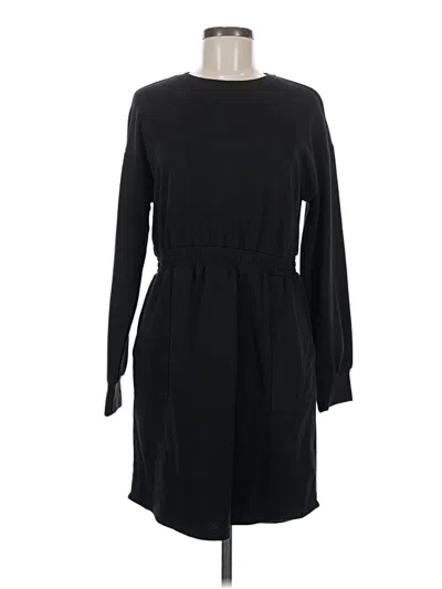 Pre-owned Time And Tru Casual Dress In Black