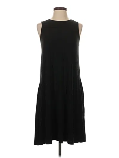 Pre-owned Time And Tru Casual Dress In Black