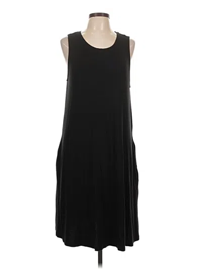 Pre-owned Time And Tru Casual Dress In Black