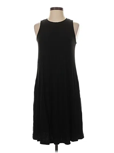 Pre-owned Time And Tru Casual Dress In Black