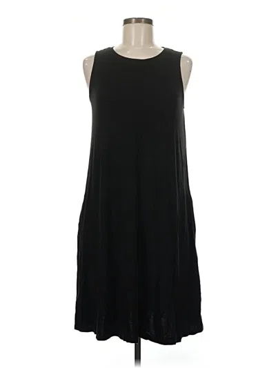 Pre-owned Time And Tru Casual Dress In Black