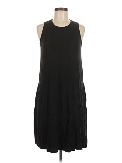 Pre-owned Time And Tru Casual Dress In Black