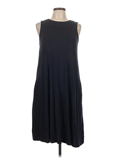 Pre-owned Time And Tru Casual Dress In Black