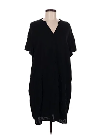 Pre-owned Time And Tru Casual Dress In Black