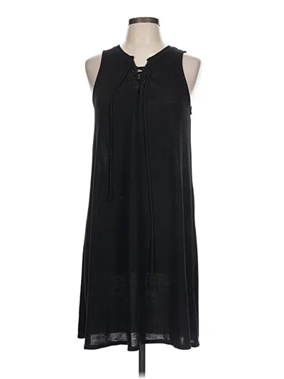 Pre-owned Time And Tru Casual Dress In Black