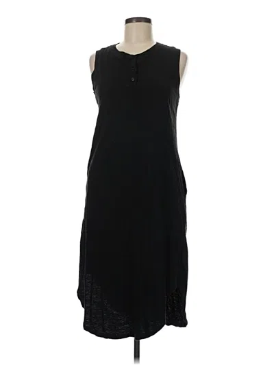 Pre-owned Time And Tru Casual Dress In Black