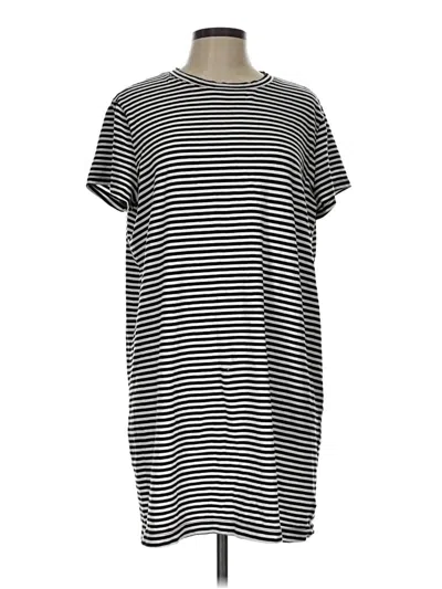 Pre-owned Time And Tru Casual Dress In Black