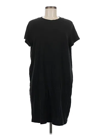 Pre-owned Time And Tru Casual Dress In Black
