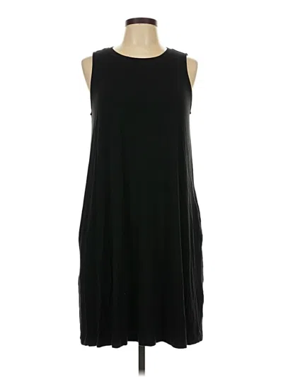 Pre-owned Time And Tru Casual Dress In Black