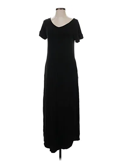 Pre-owned Time And Tru Casual Dress In Black