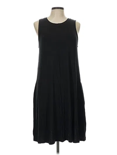 Pre-owned Time And Tru Casual Dress In Black