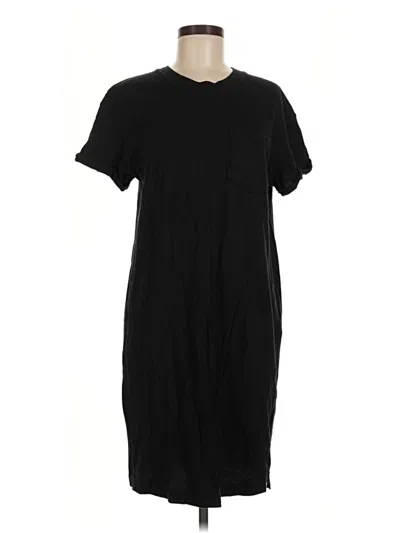 Pre-owned Time And Tru Casual Dress In Black