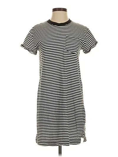 Pre-owned Time And Tru Casual Dress In Black