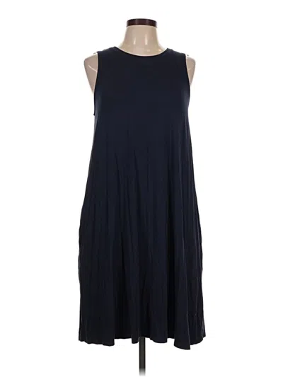 Pre-owned Time And Tru Casual Dress In Blue