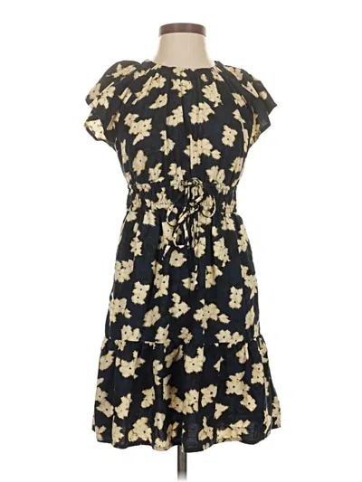 Pre-owned Time And Tru Casual Dress In Gold