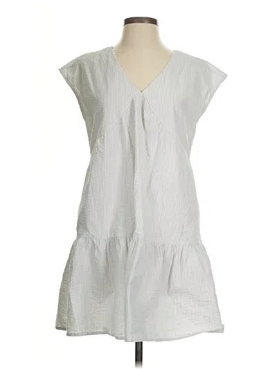 Pre-owned Time And Tru Casual Dress In Gray