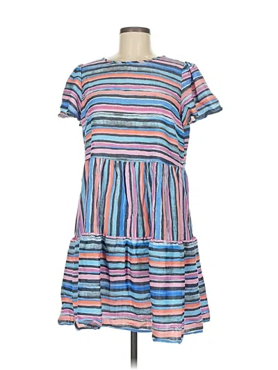 Pre-owned Time And Tru Casual Dress In Pink