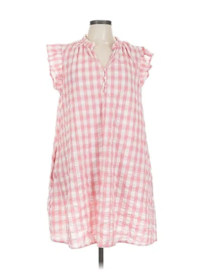 Pre-owned Time And Tru Casual Dress In Pink