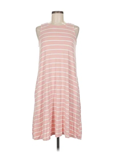 Pre-owned Time And Tru Casual Dress In Pink