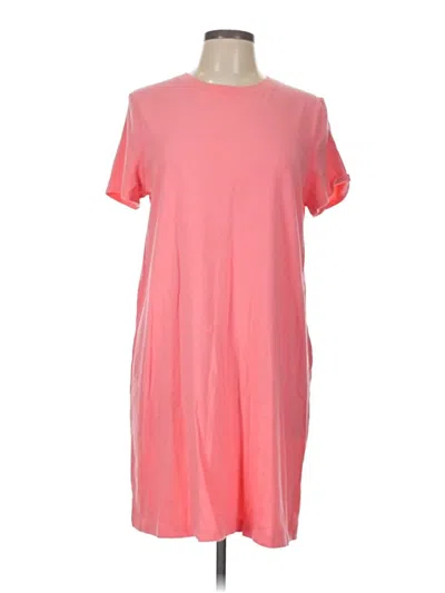 Pre-owned Time And Tru Casual Dress In Pink