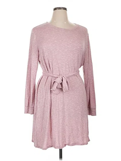 Pre-owned Time And Tru Casual Dress In Pink