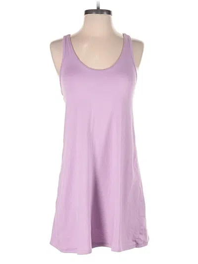 Pre-owned Time And Tru Casual Dress In Purple