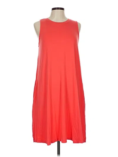 Pre-owned Time And Tru Casual Dress In Red