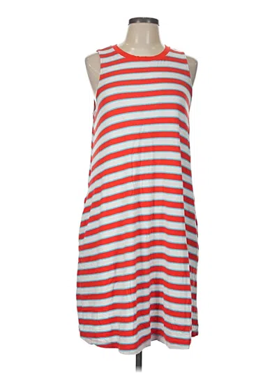 Pre-owned Time And Tru Casual Dress In Red