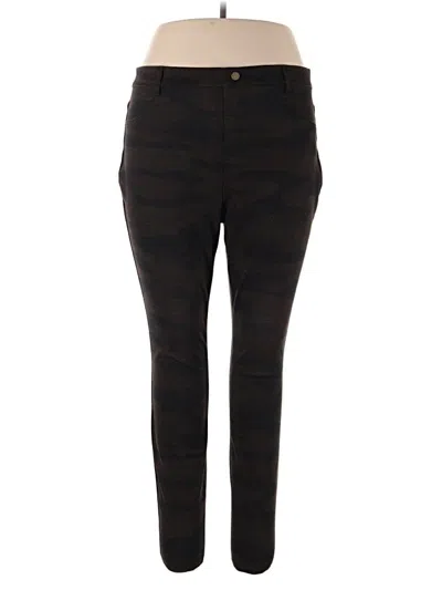 Pre-owned Time And Tru Casual Pants In Brown