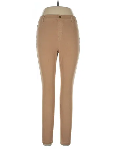 Pre-owned Time And Tru Casual Pants In Brown