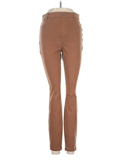 Pre-owned Time And Tru Casual Pants In Brown