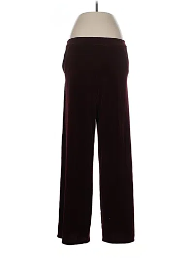 Time And Tru Casual Pants In Burgundy