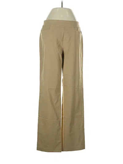 Pre-owned Time And Tru Casual Pants In Gold