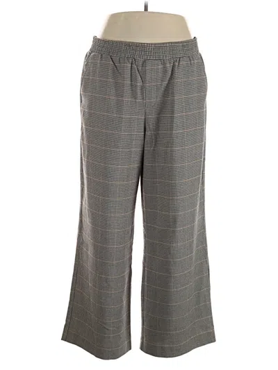 Pre-owned Time And Tru Casual Pants In Gray