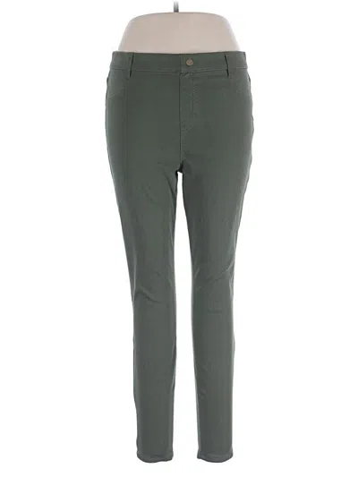 Pre-owned Time And Tru Casual Pants In Green